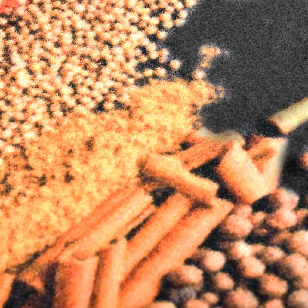 323475 vidaXL Kitchen Floor Mat Washable Spice 45x150 cm
