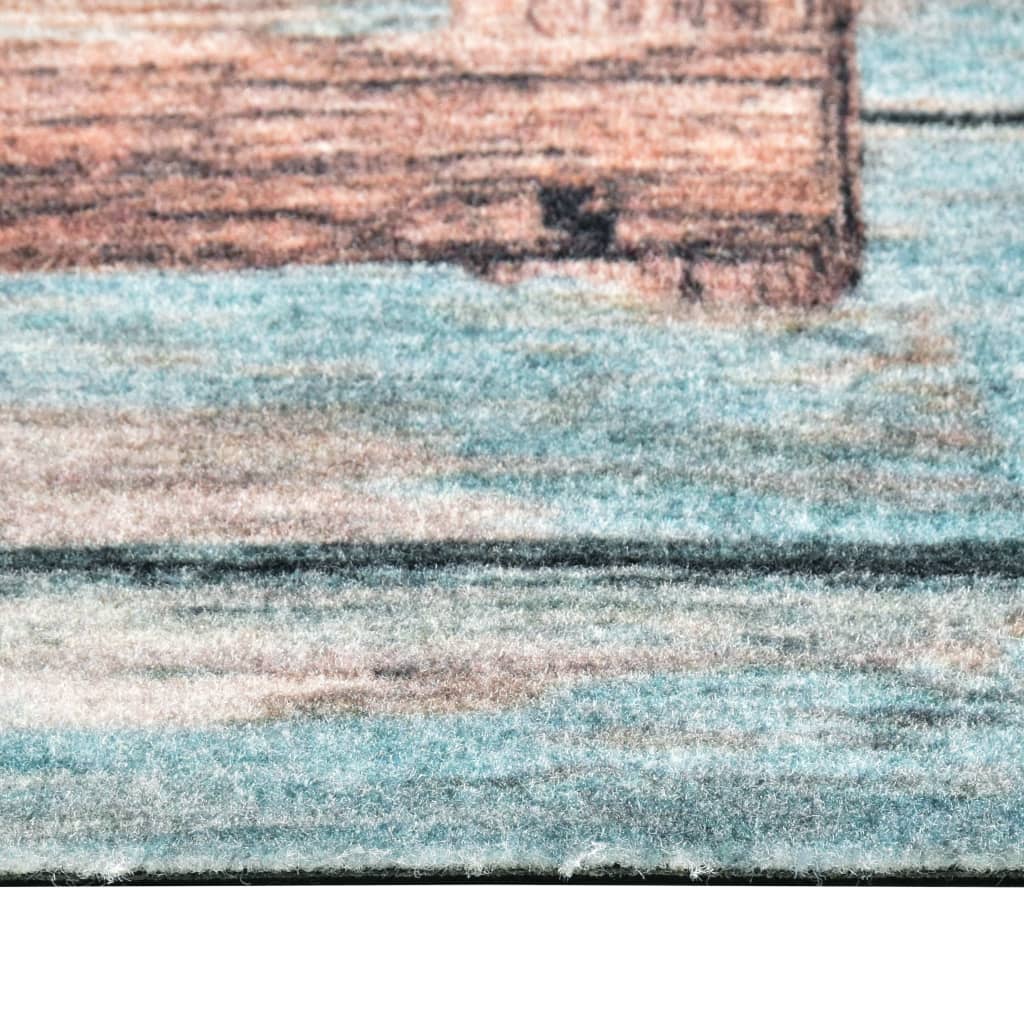 Kitchen Floor Mat Washable Love 45x150 cm