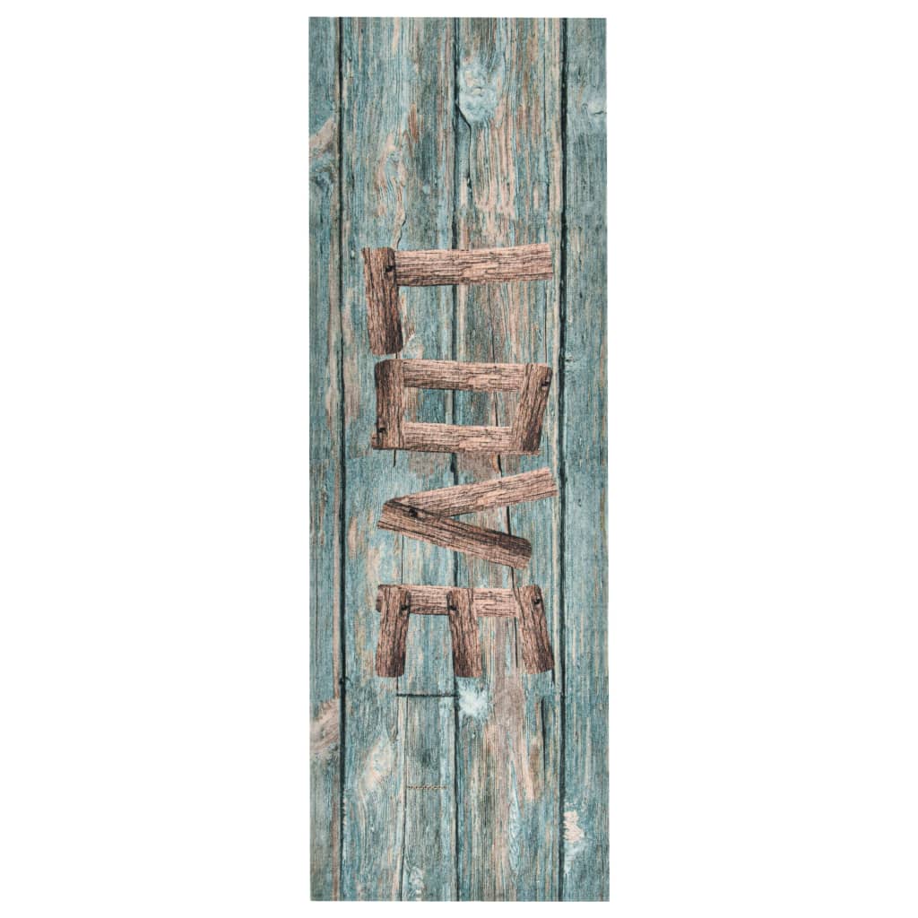 Kitchen Floor Mat Washable Love 60x180 cm