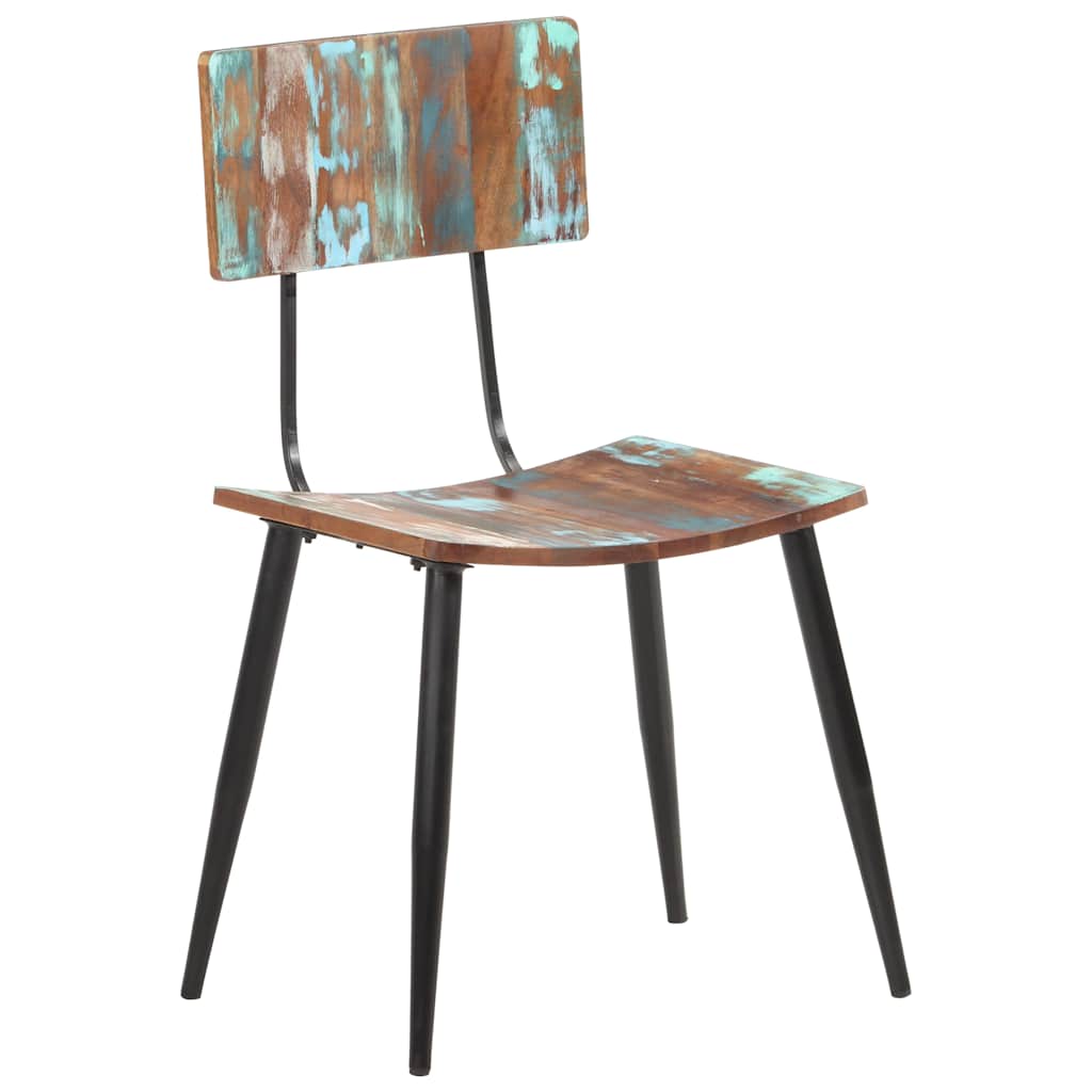 Dining Chairs 4 pcs Solid Reclaimed Wood