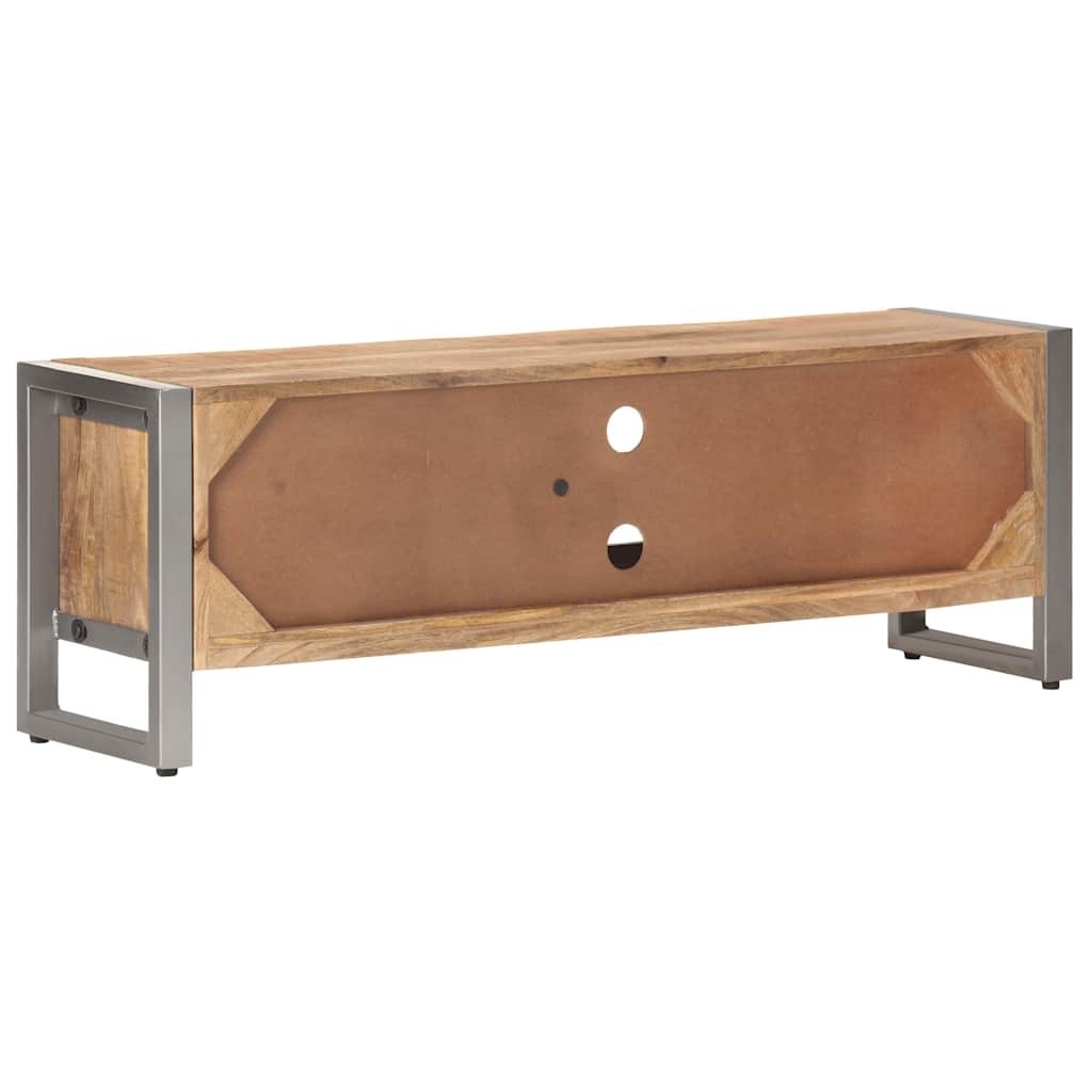323486 vidaXL TV Cabinet 120x30x40 cm Rough Mango Wood