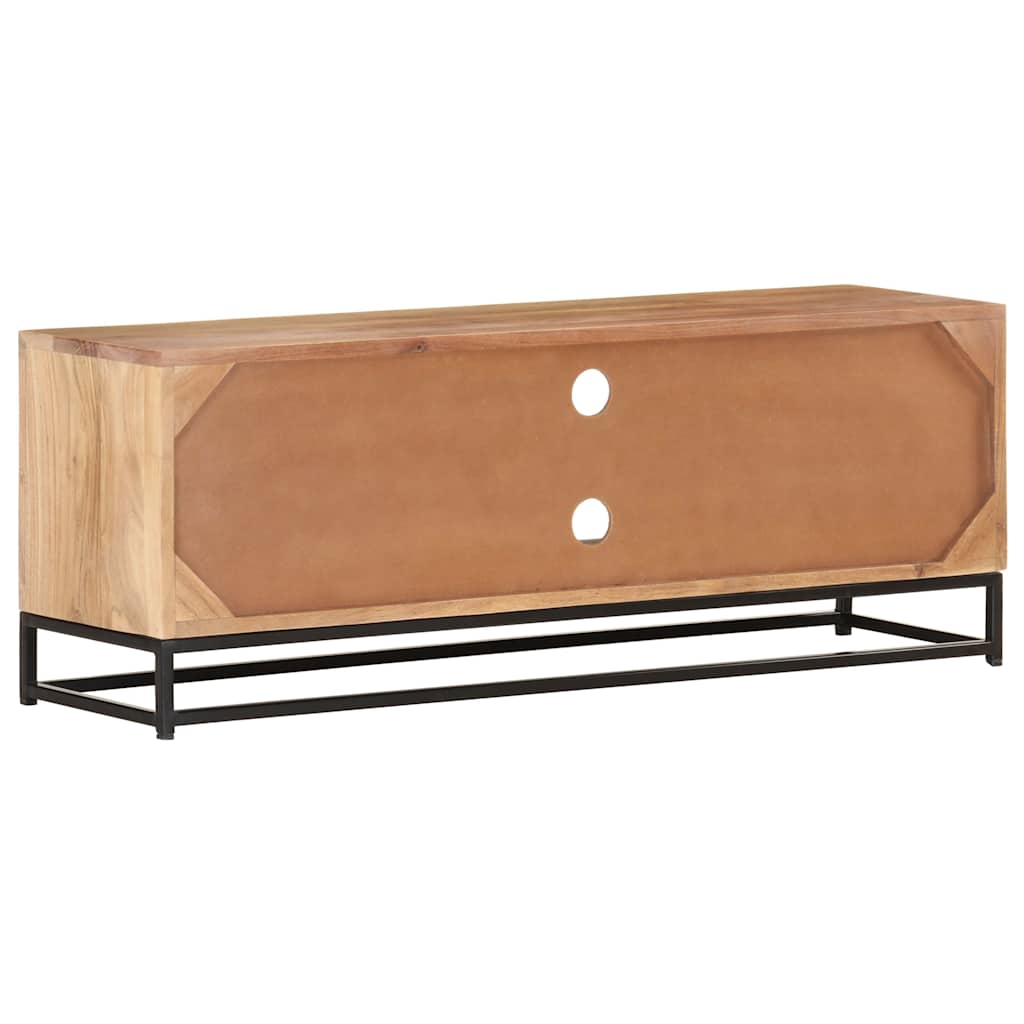 323503 vidaXL TV Cabinet 110x30x40 cm Solid Acacia Wood