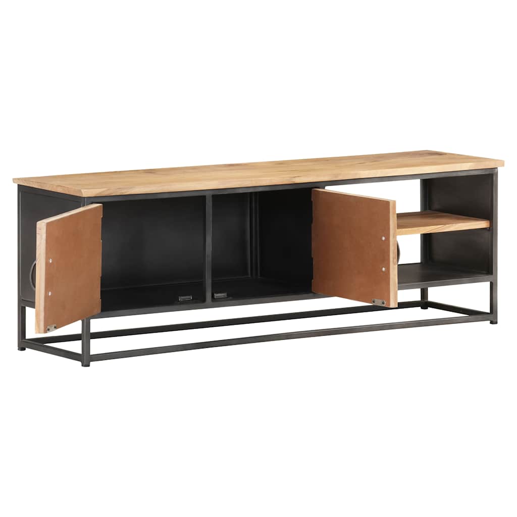 323524 vidaXL TV Cabinet 120x30x40 cm Solid Acacia Wood