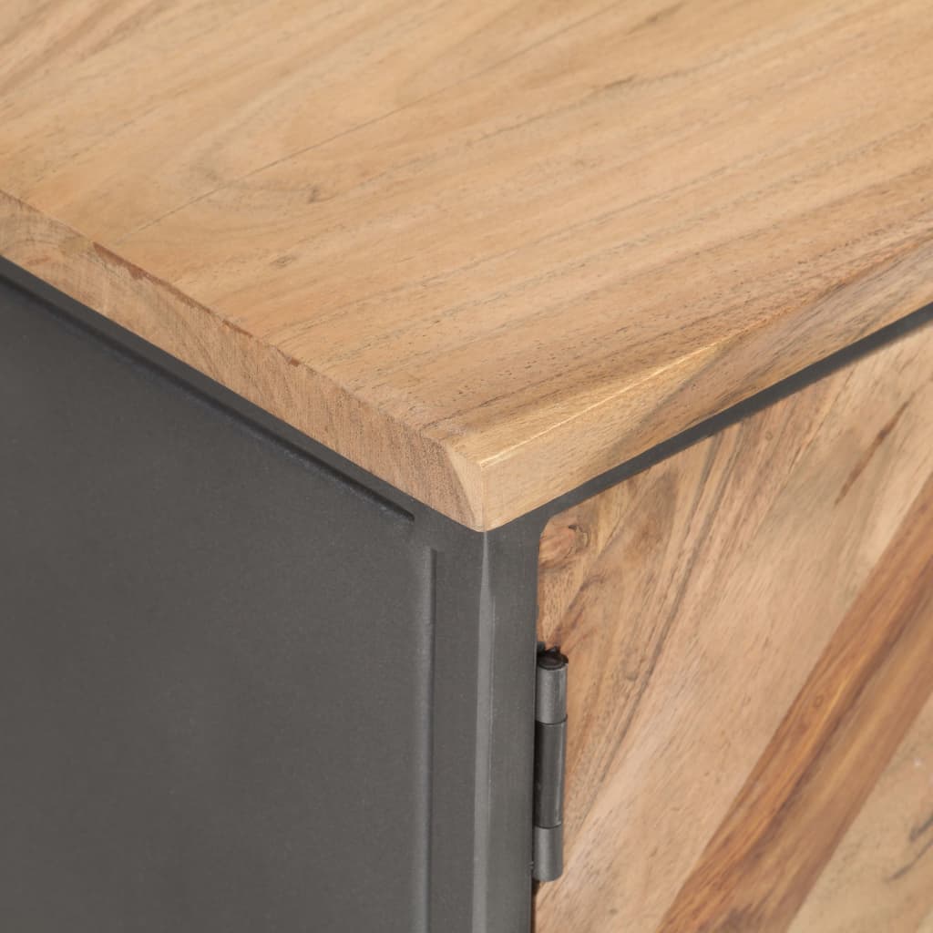 323524 vidaXL TV Cabinet 120x30x40 cm Solid Acacia Wood