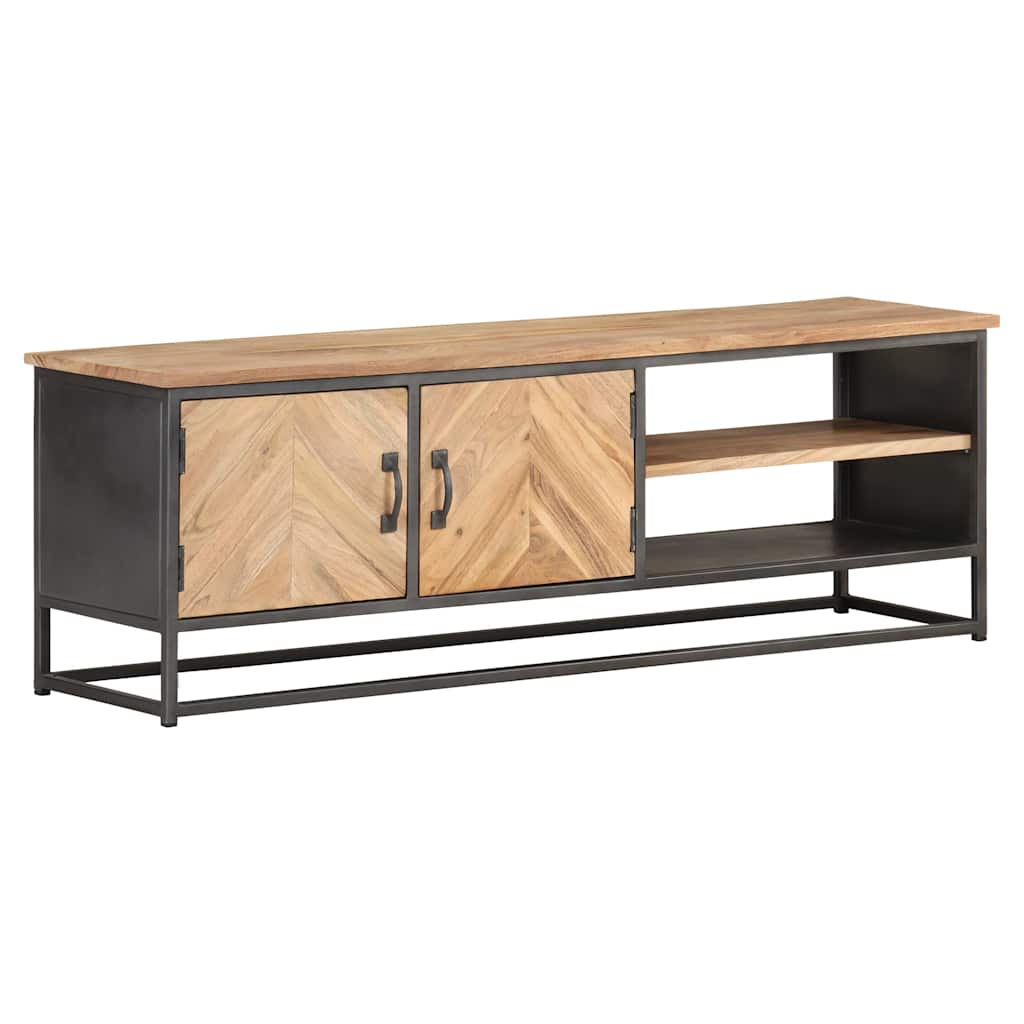 323524 vidaXL TV Cabinet 120x30x40 cm Solid Acacia Wood
