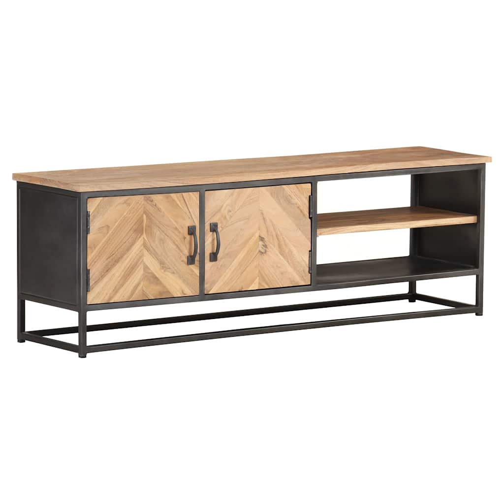 323524 vidaXL TV Cabinet 120x30x40 cm Solid Acacia Wood