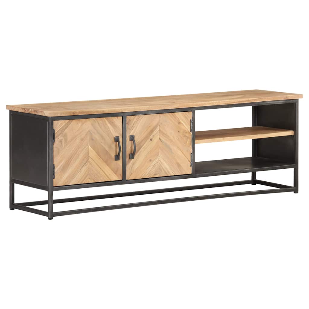 323524 vidaXL TV Cabinet 120x30x40 cm Solid Acacia Wood