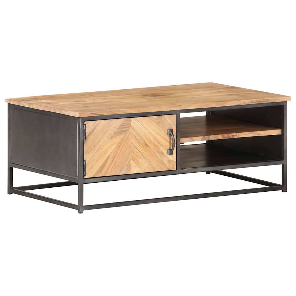 323526 vidaXL Coffee Table 90x50x35 cm Solid Acacia Wood