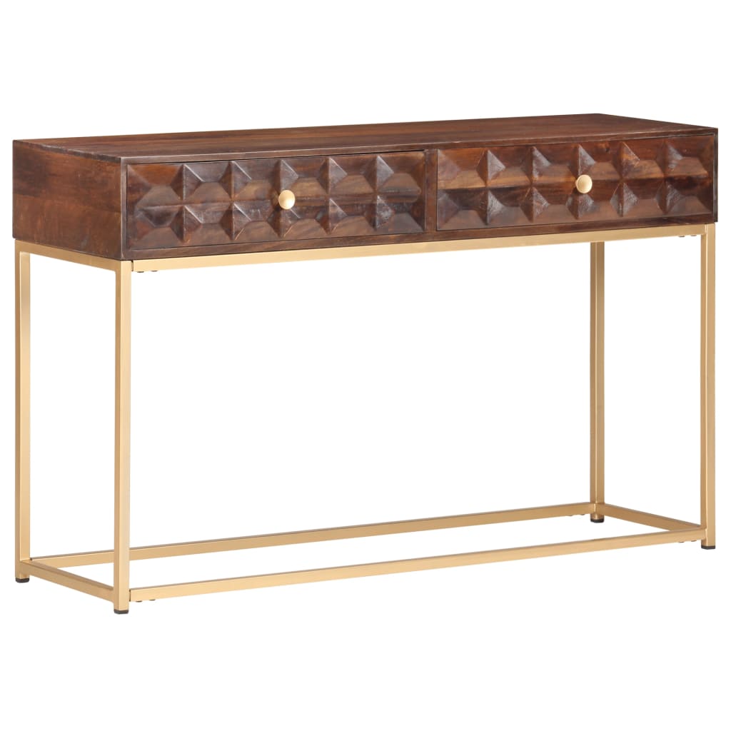 Console Table 122x36x75 cm Solid Mango Wood
