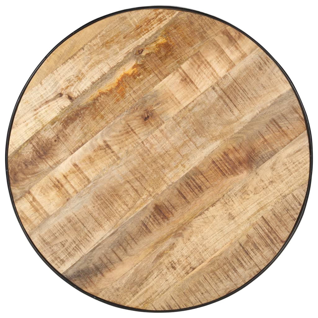 Coffee Table | Black and Natural Wood
