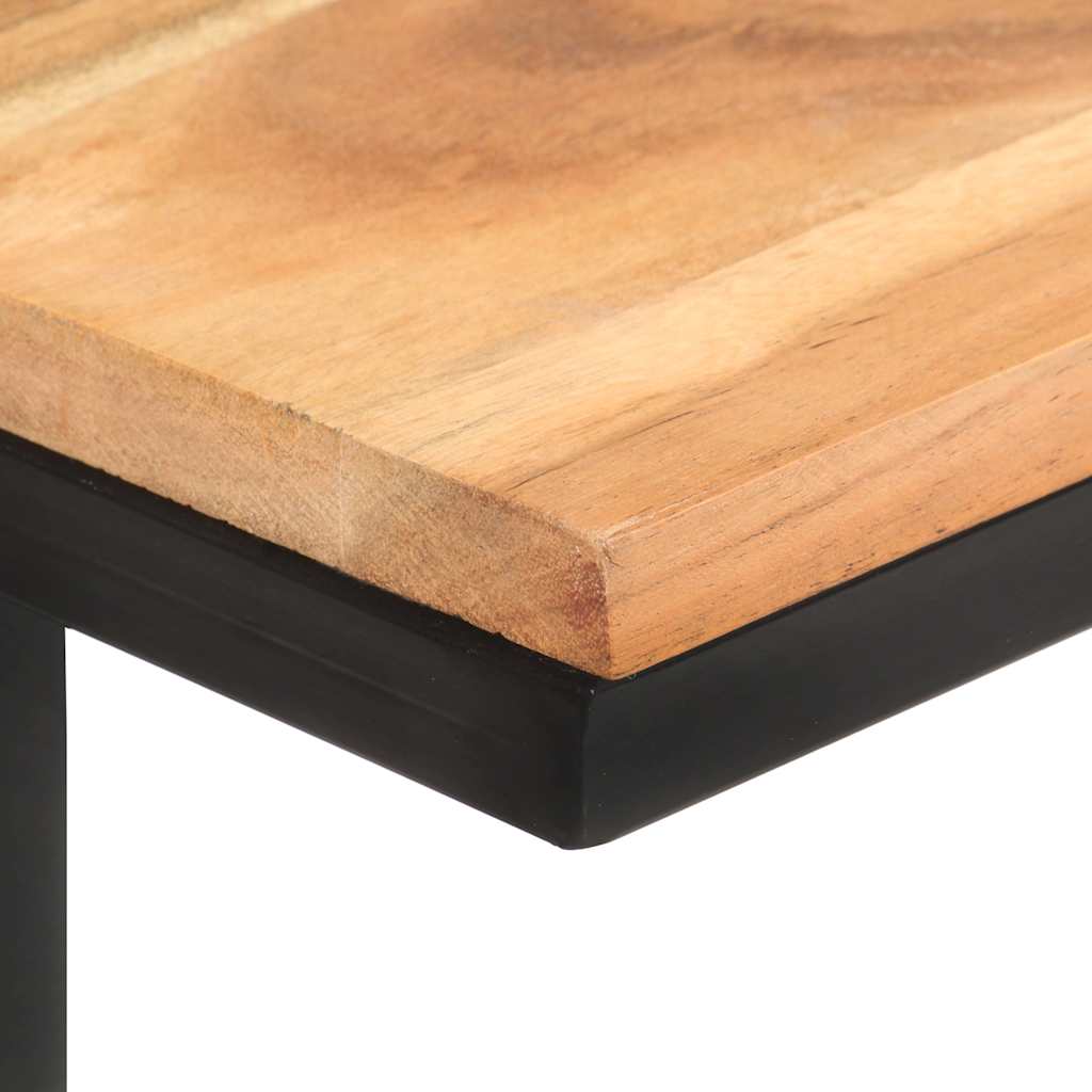 321971 vidaXL Side Tables 2 pcs 31,5x24,5x64,5 Solid Acacia Wood