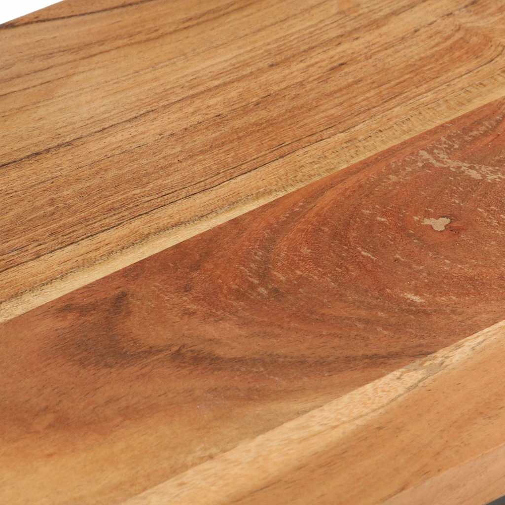 321971 vidaXL Side Tables 2 pcs 31,5x24,5x64,5 Solid Acacia Wood