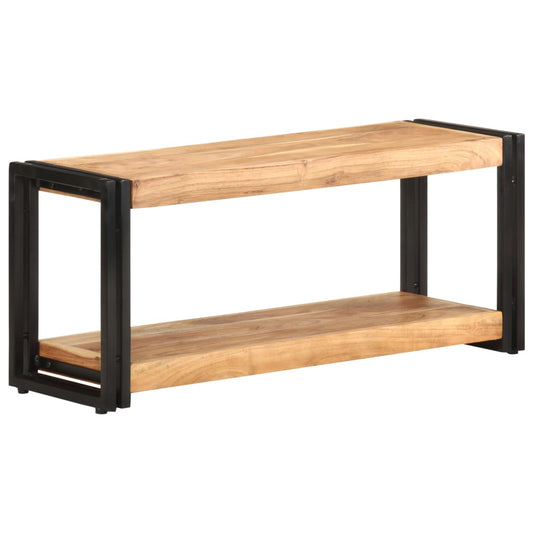 TV Cabinet | Wooden tones | Solid acacia wood | 90 cm | TV Cabinet