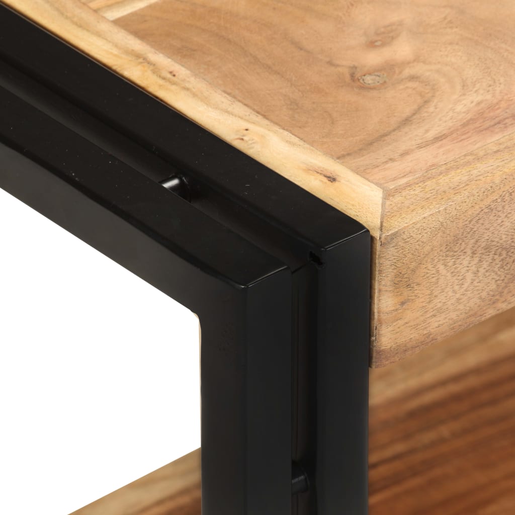 TV Cabinet | Wooden tones | Solid acacia wood | 90 cm | TV Cabinet