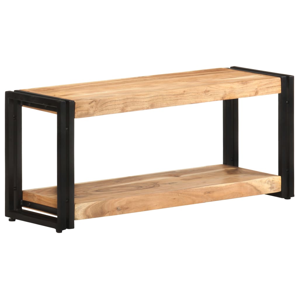 TV Cabinet | Wooden tones | Solid acacia wood | 90 cm | TV Cabinet
