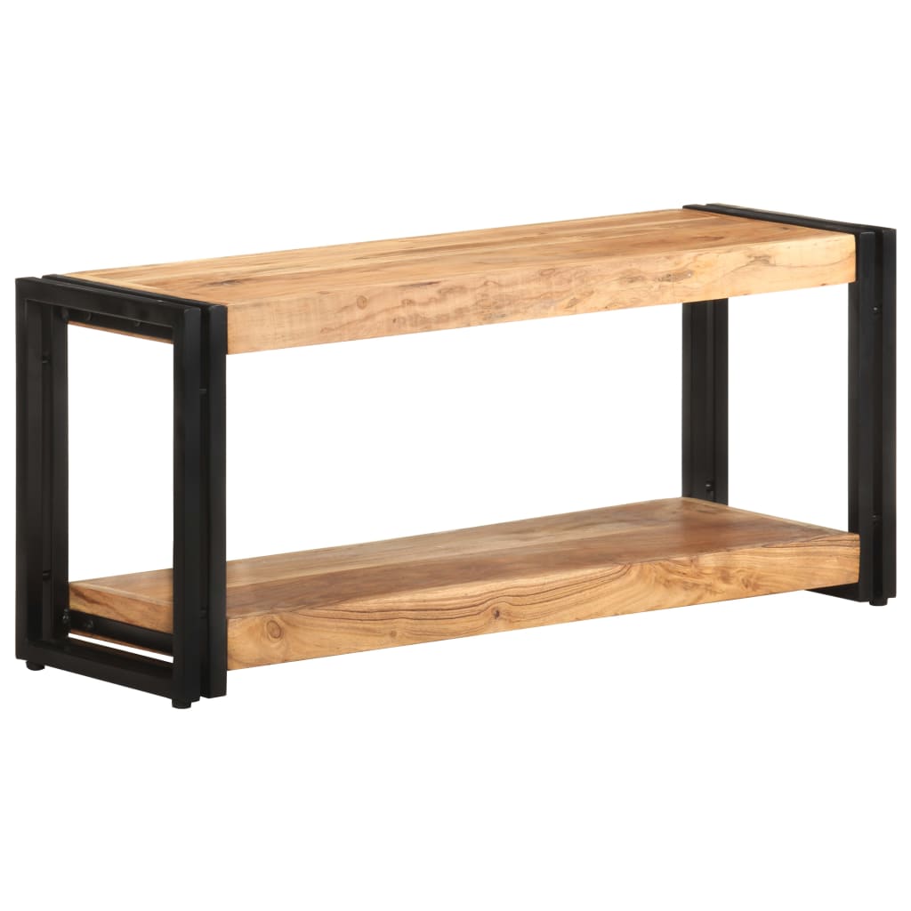 TV Cabinet | Wooden tones | Solid acacia wood | 90 cm | TV Cabinet