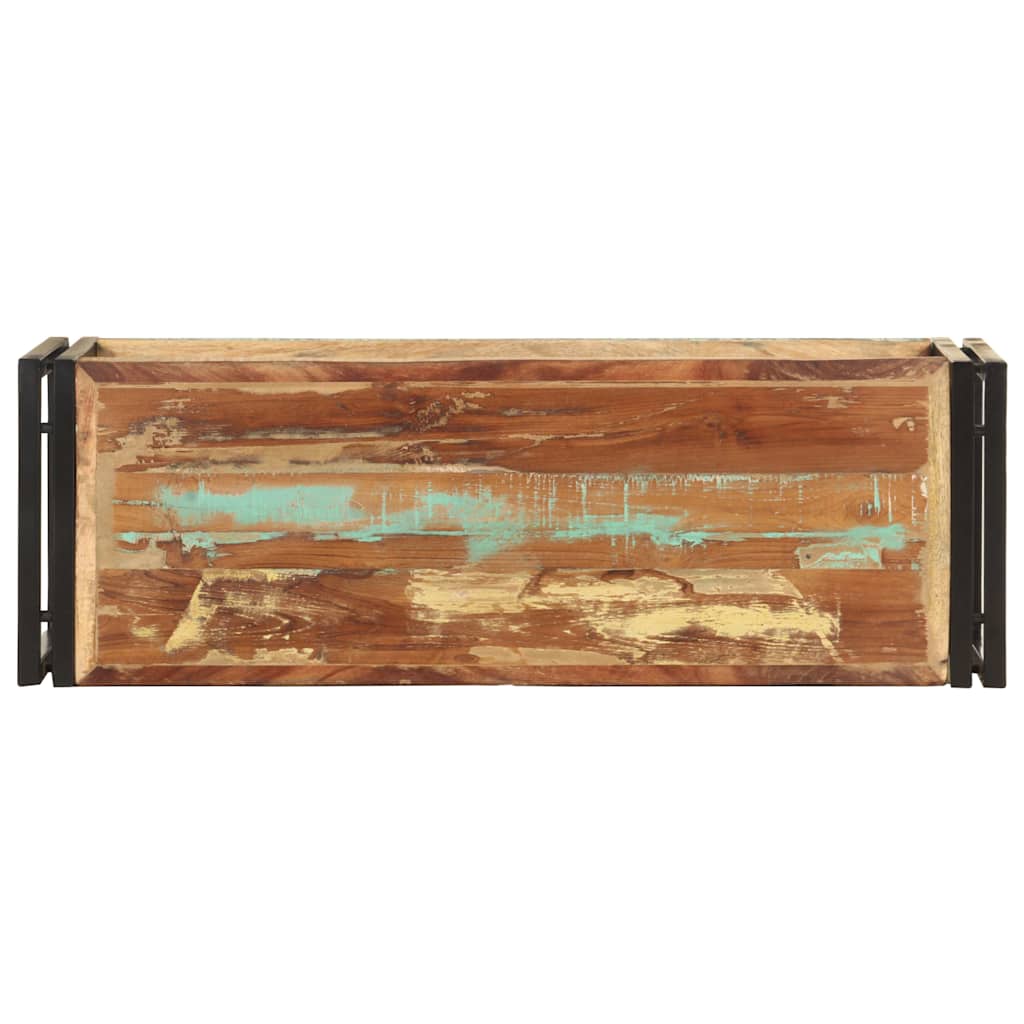 321979 vidaXL TV Cabinet 90x30x40 cm Solid Reclaimed Wood
