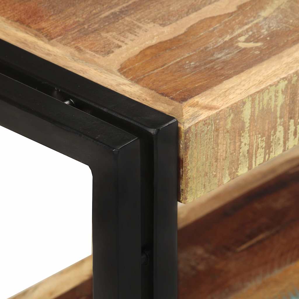 321979 vidaXL TV Cabinet 90x30x40 cm Solid Reclaimed Wood
