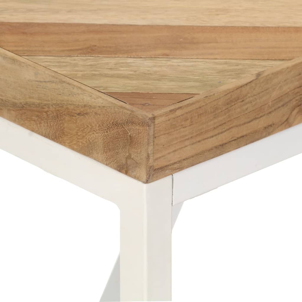 vidaXL Dining Table 160x70x76 cm Solid Acacia and Mango Wood