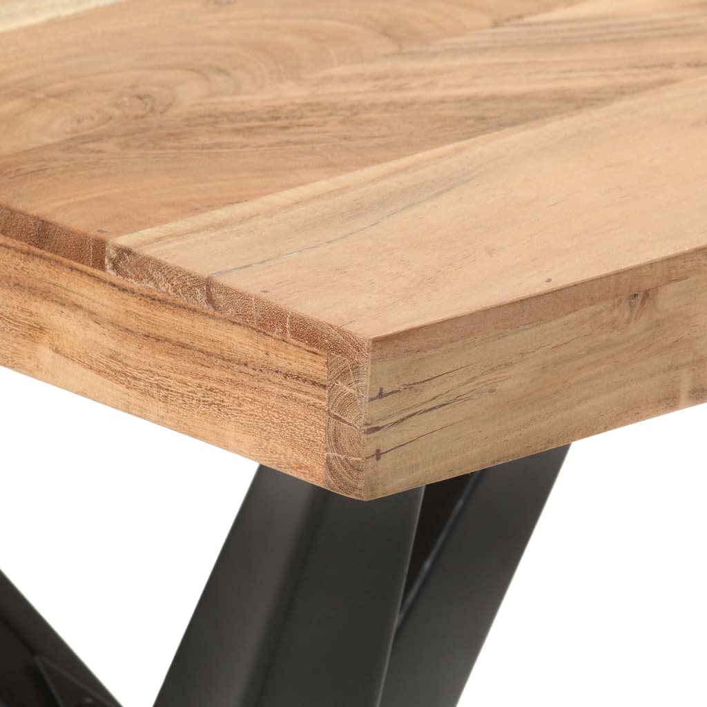Dining Table 120x60x76 cm Solid Acacia Wood
