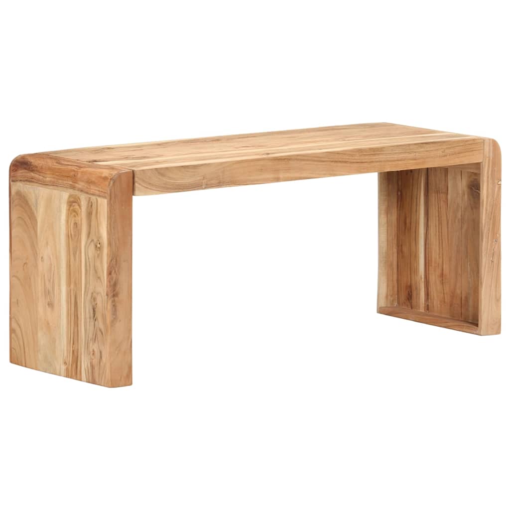 323584 vidaXL Bench 110x38x46 cm Solid Acacia Wood