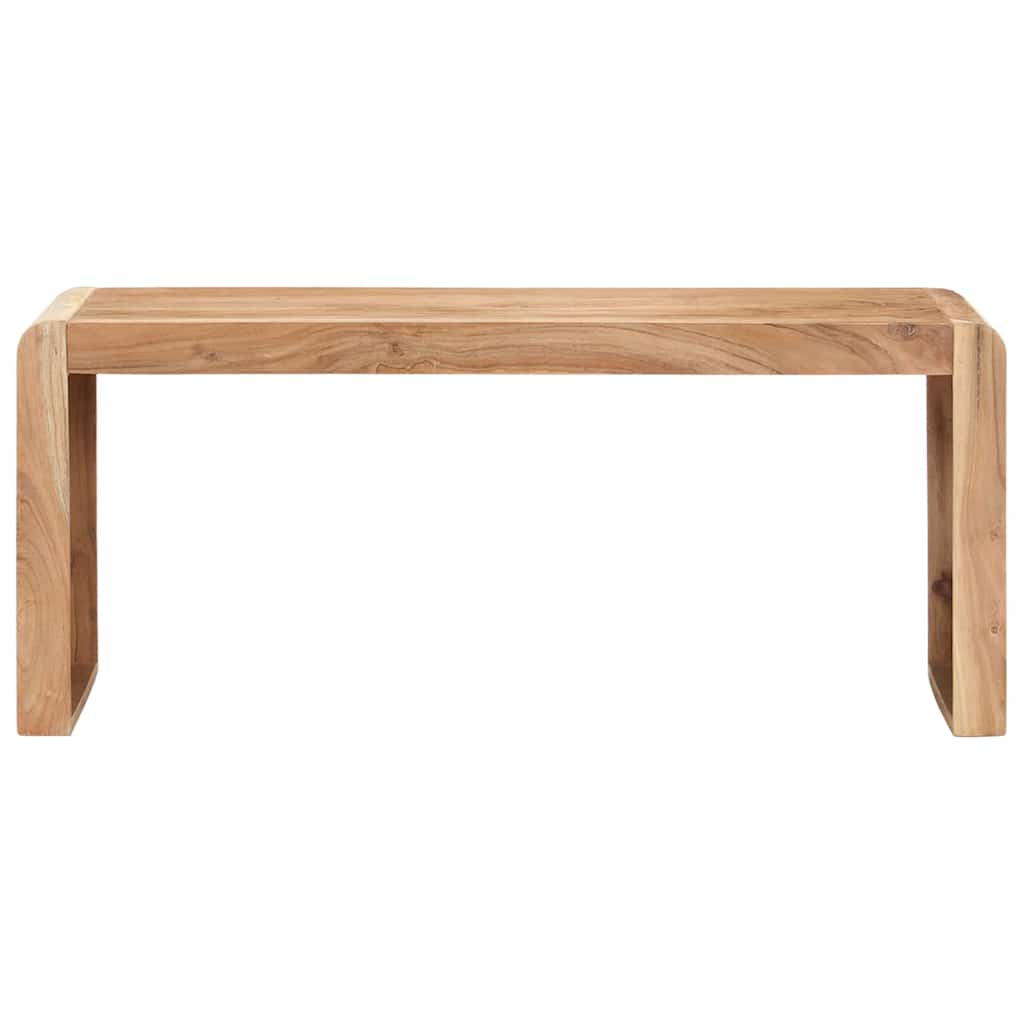 323584 vidaXL Bench 110x38x46 cm Solid Acacia Wood