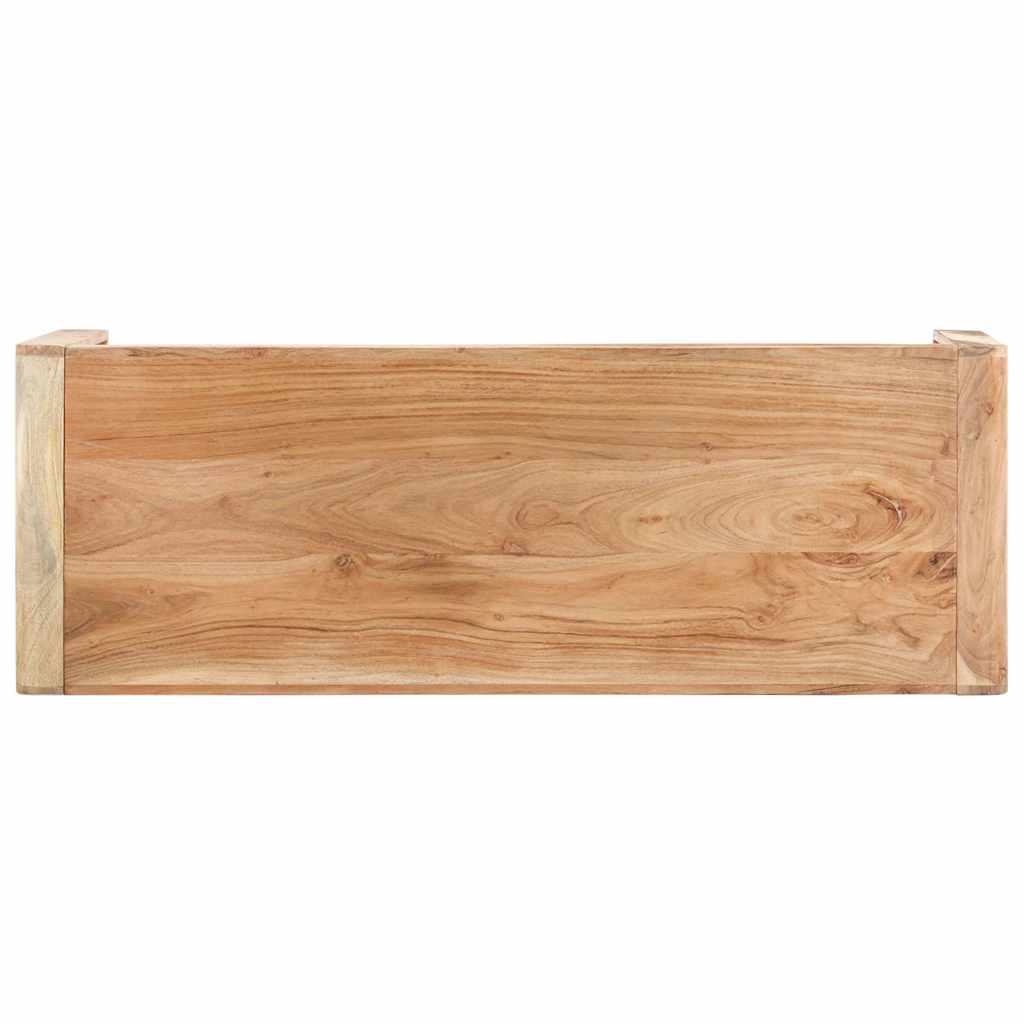323584 vidaXL Bench 110x38x46 cm Solid Acacia Wood