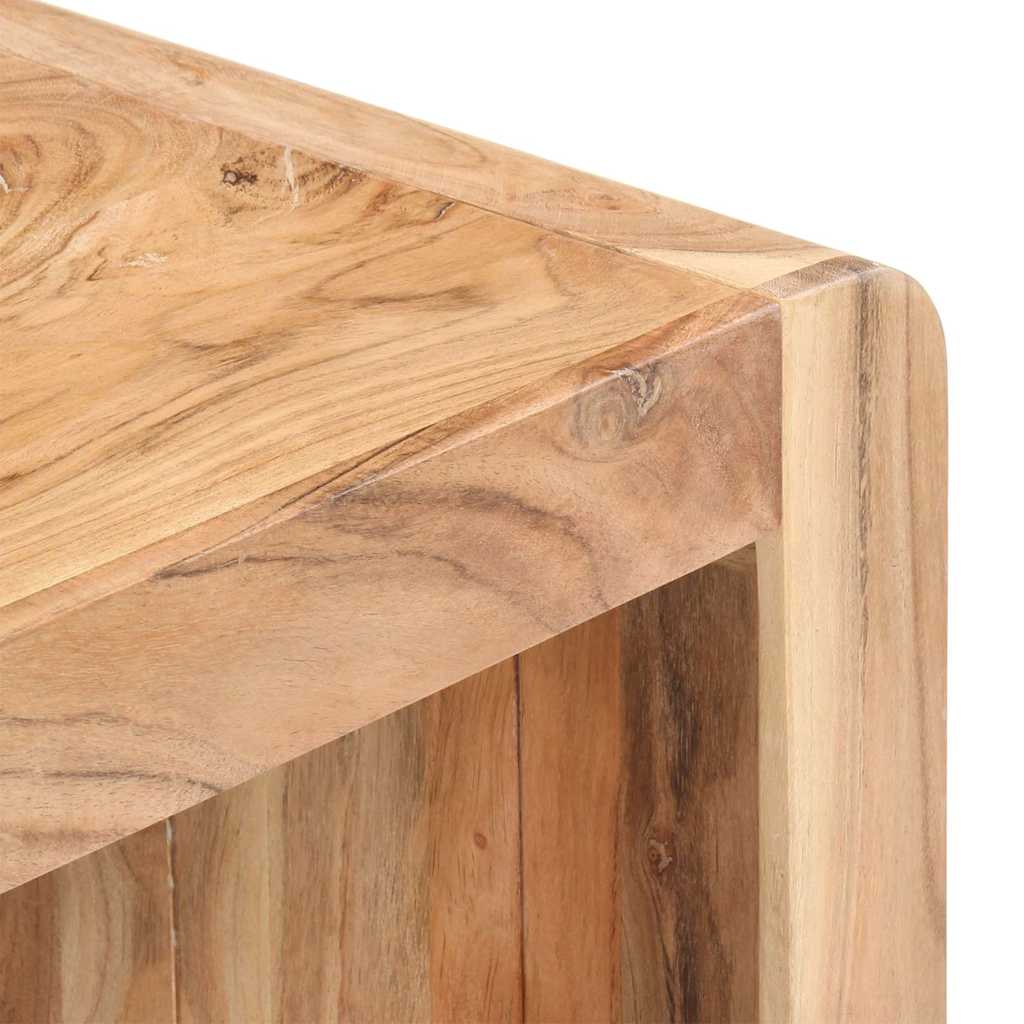 323584 vidaXL Bench 110x38x46 cm Solid Acacia Wood