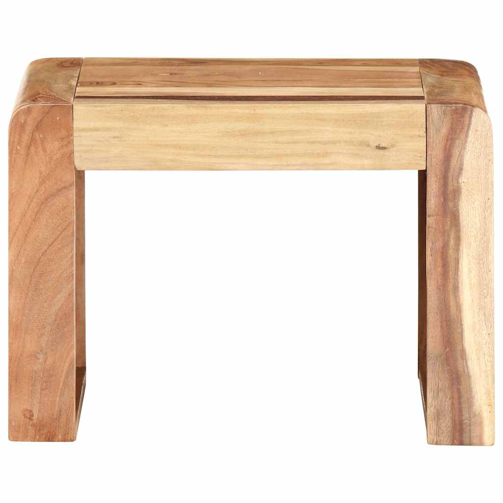 323588 vidaXL Side Table 43x40x30 cm Solid Acacia Wood
