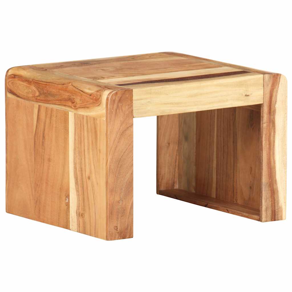 323588 vidaXL Side Table 43x40x30 cm Solid Acacia Wood