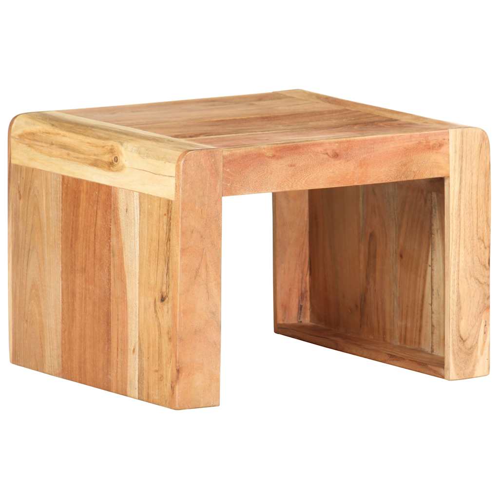 323588 vidaXL Side Table 43x40x30 cm Solid Acacia Wood
