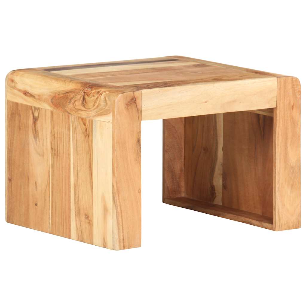 323588 vidaXL Side Table 43x40x30 cm Solid Acacia Wood