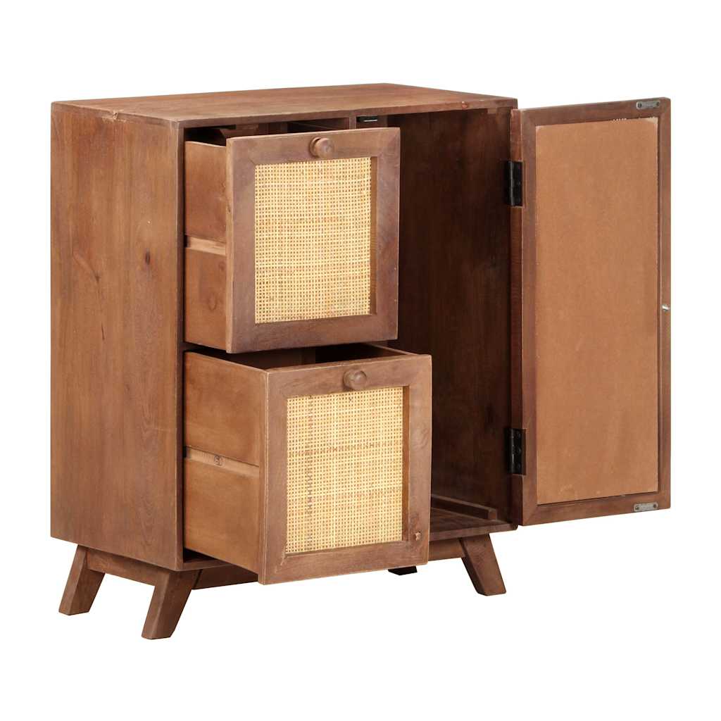 323596 vidaXL Sideboard 60x35x75 cm Solid Mango Wood