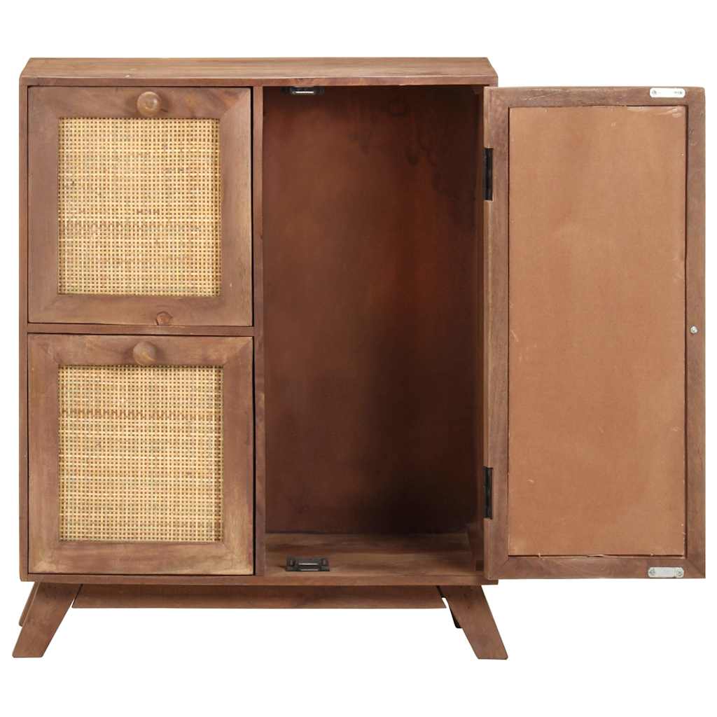 323596 vidaXL Sideboard 60x35x75 cm Solid Mango Wood