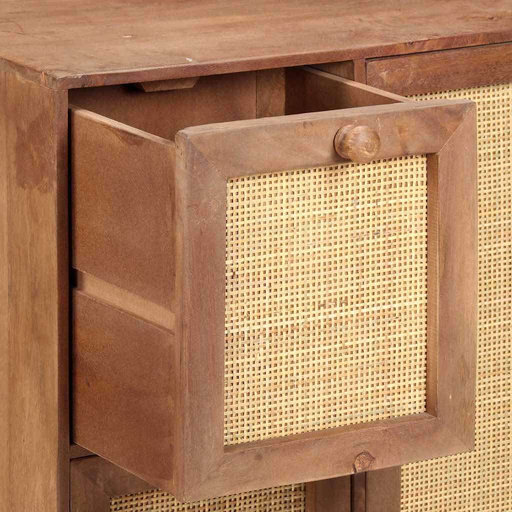 323596 vidaXL Sideboard 60x35x75 cm Solid Mango Wood