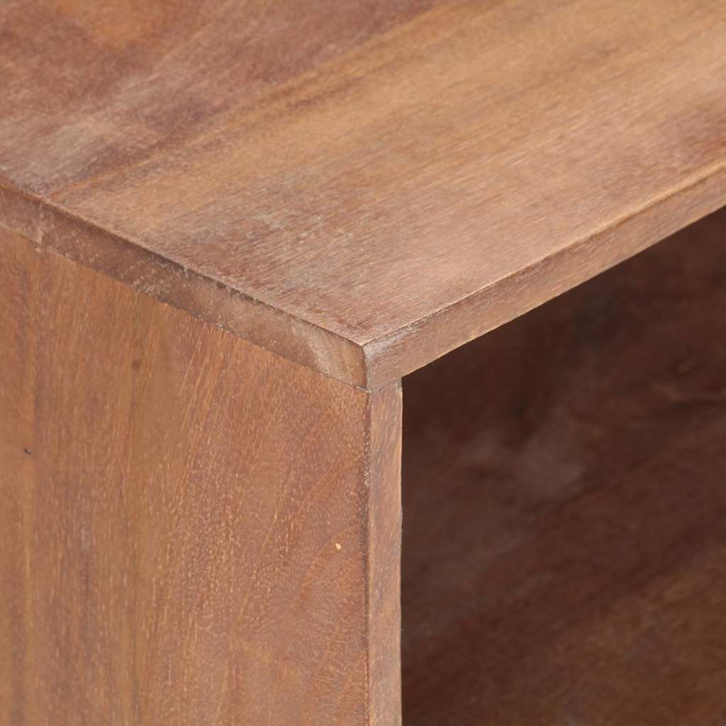 323597 vidaXL Bedside Cabinet 40x30x50 cm Solid Mango Wood