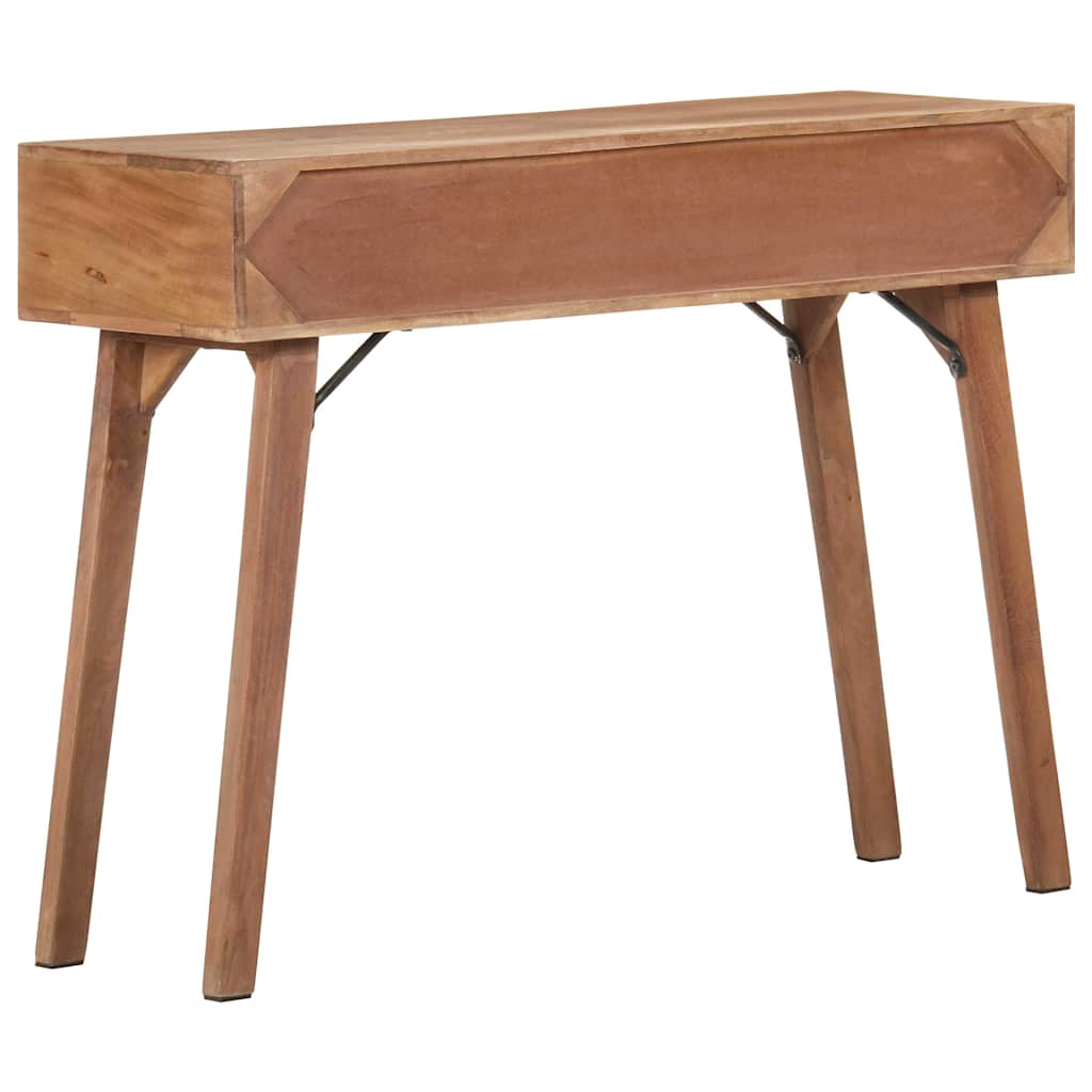 323598 vidaXL Console Table 100x35x76 cm Solid Mango Wood