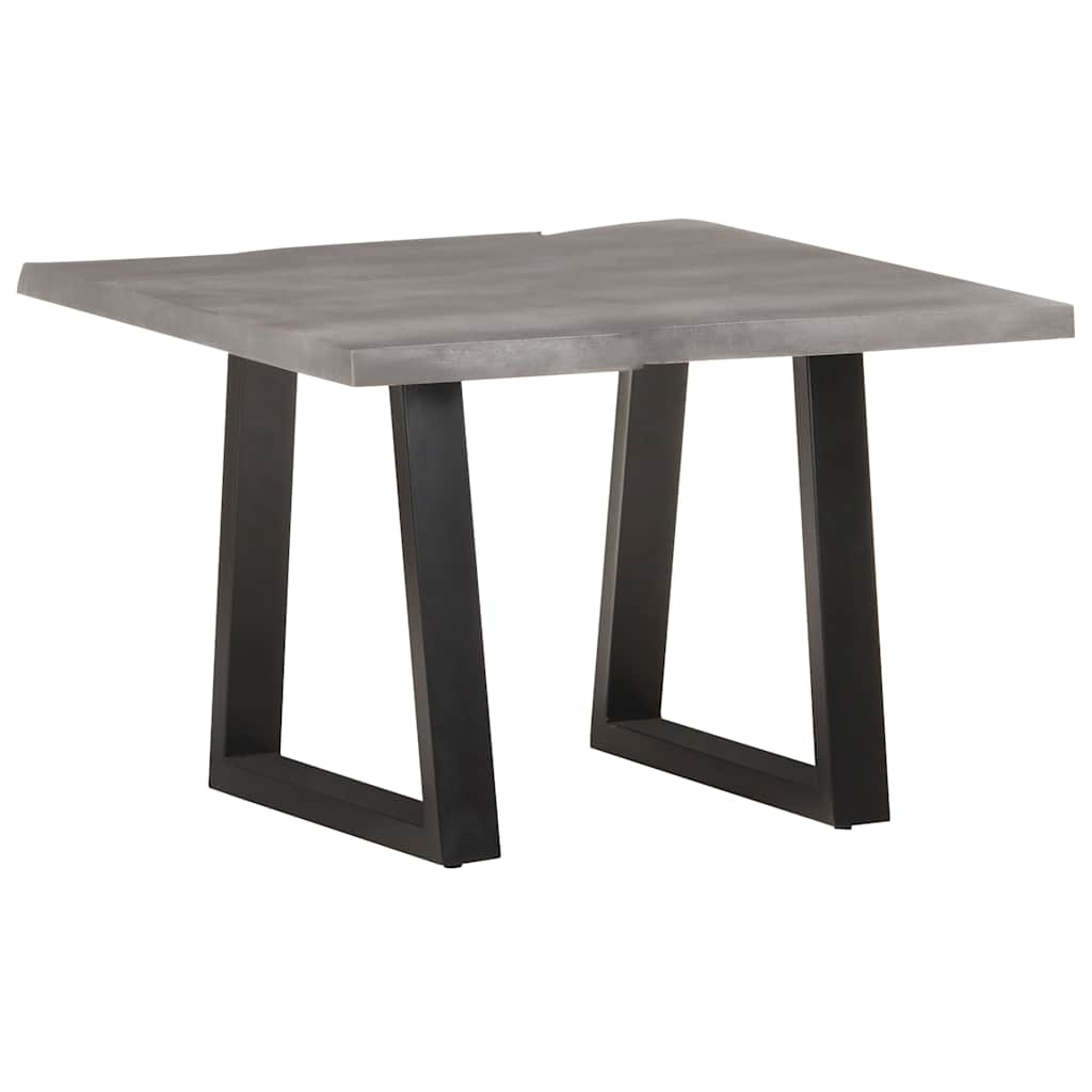 321045 vidaXL Coffee Table with Live Edges 60x60x40 cm Solid Acacia Wood