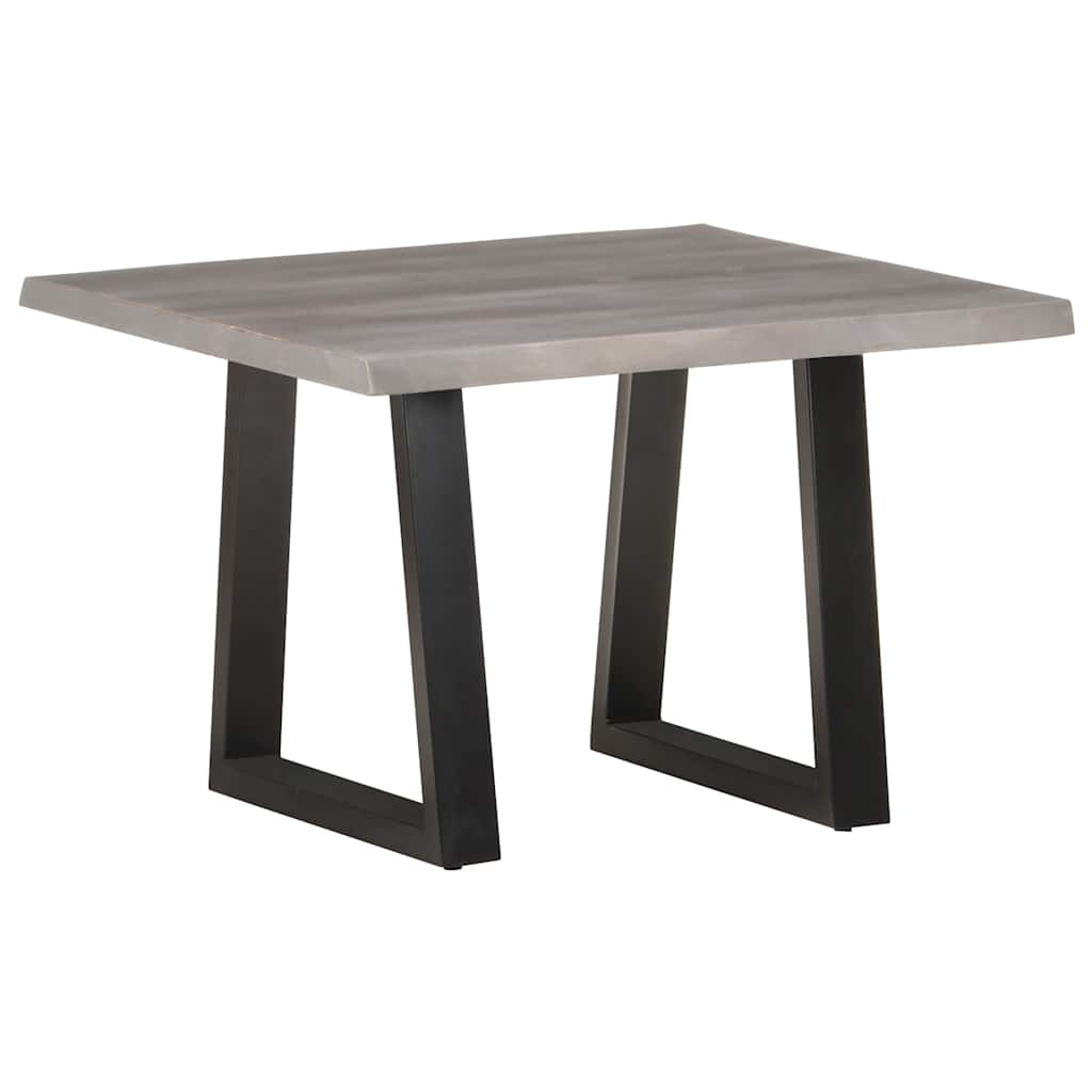 321045 vidaXL Coffee Table with Live Edges 60x60x40 cm Solid Acacia Wood