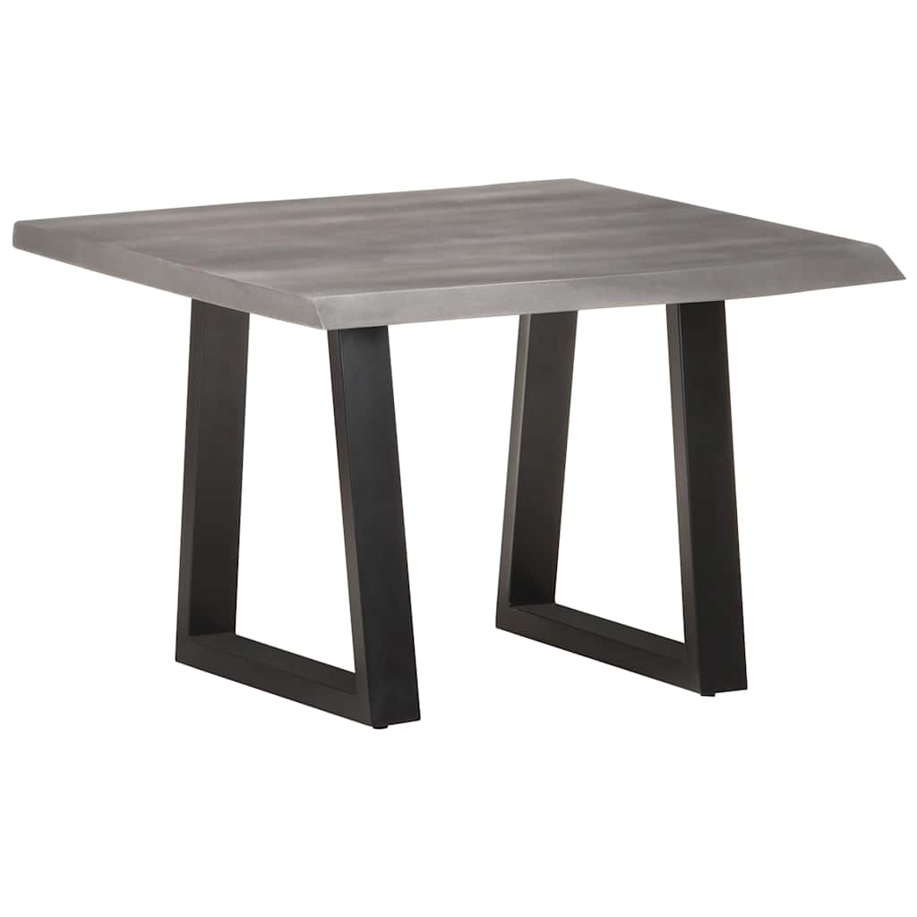321045 vidaXL Coffee Table with Live Edges 60x60x40 cm Solid Acacia Wood