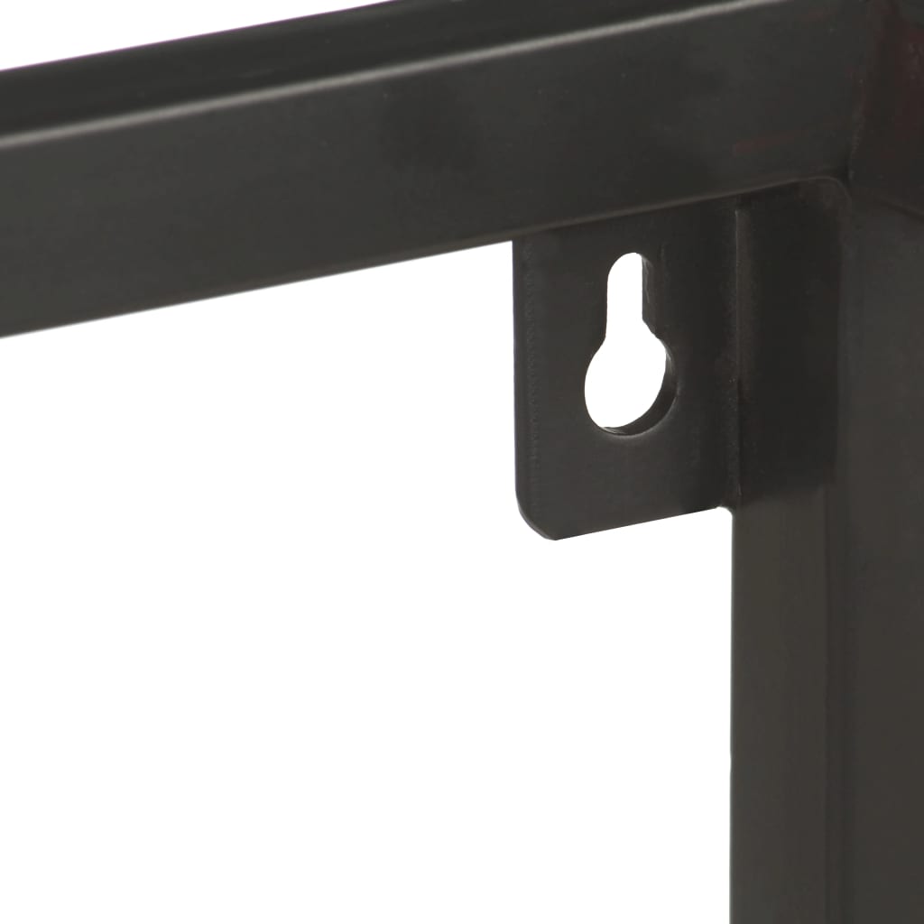 Wall Shelf 60x20x60 cm Rough Mango Wood