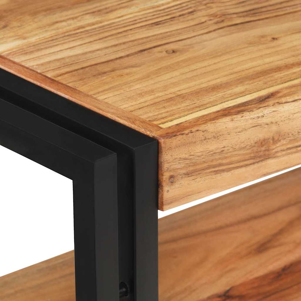 321097 vidaXL Console Table 90x30x75 cm Solid Acacia Wood