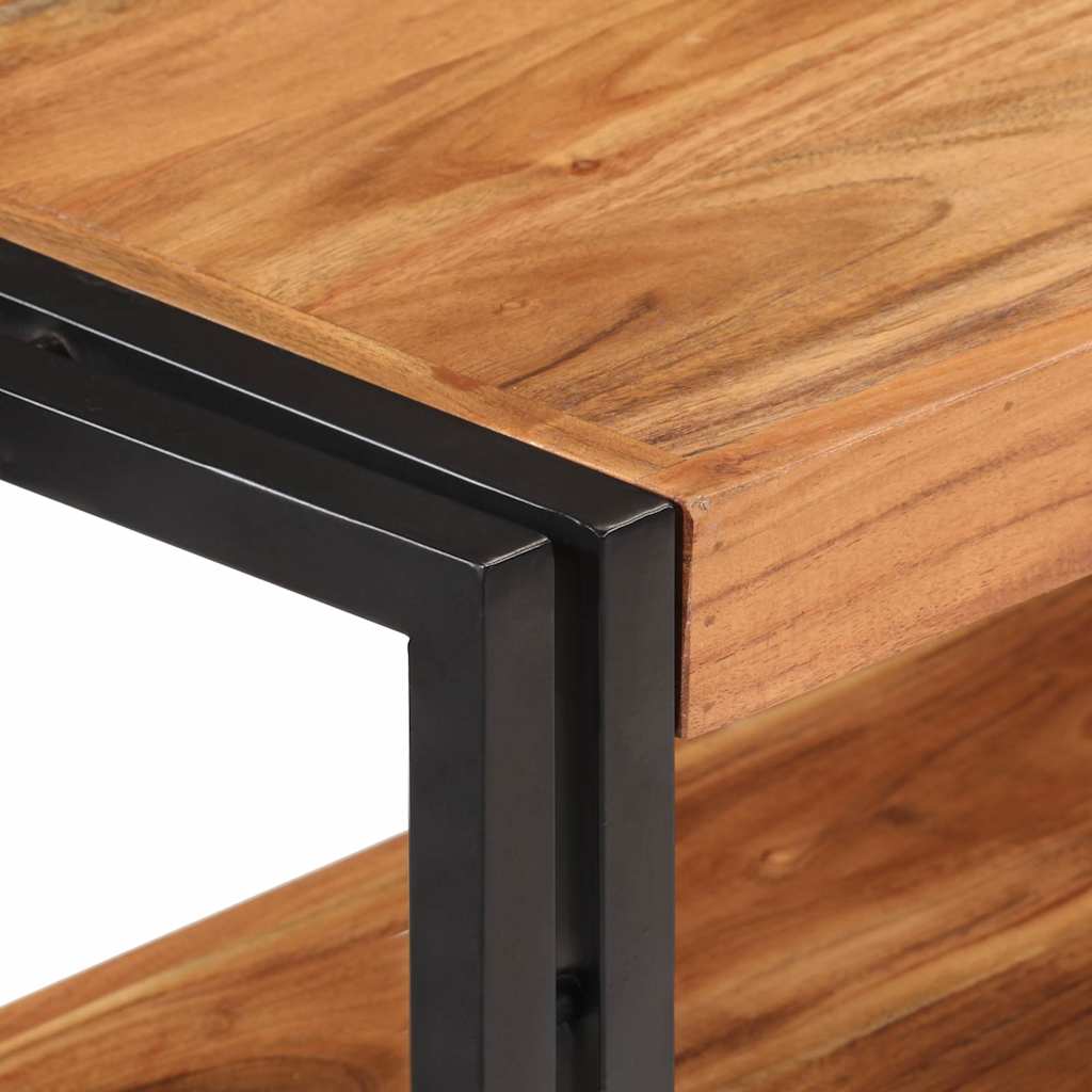 321103 vidaXL Console Table 150x30x75 cm Solid Acacia Wood
