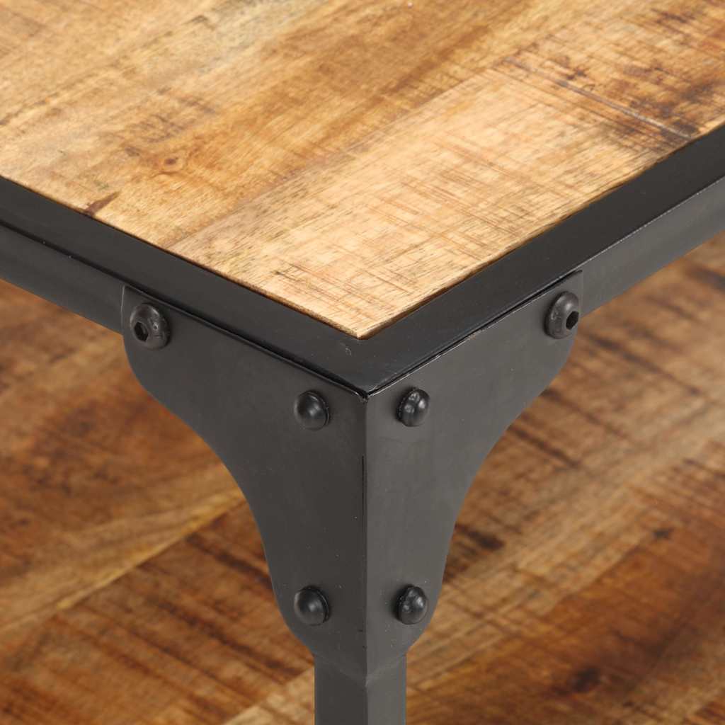321794 vidaXL Coffee Table 60x60x35 cm Solid Mango Wood