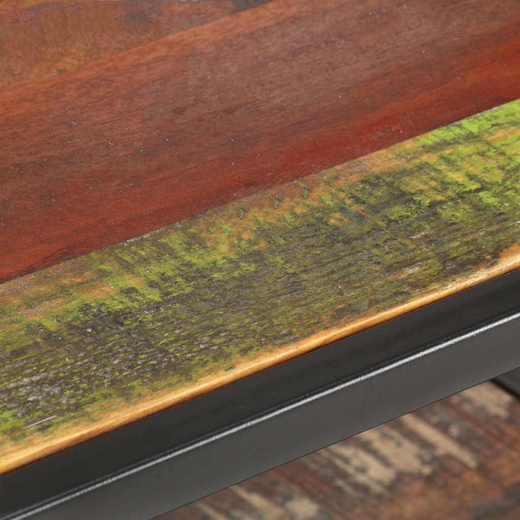 321795 vidaXL Coffee Table 60x60x35 cm Solid Reclaimed Wood