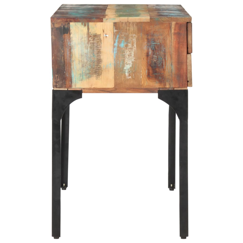 vidaXL Desk 118x48x75 cm Solid Reclaimed Wood