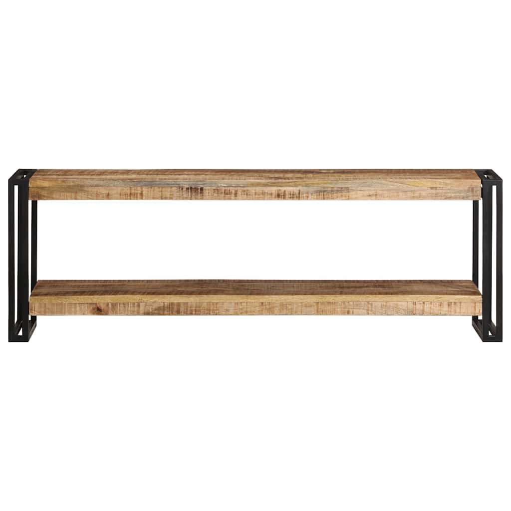 320679 vidaXL TV Cabinet 120x30x40 cm Rough Mango Wood