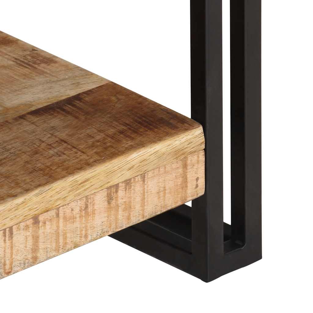 320679 vidaXL TV Cabinet 120x30x40 cm Rough Mango Wood