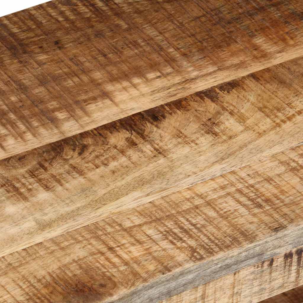 320679 vidaXL TV Cabinet 120x30x40 cm Rough Mango Wood