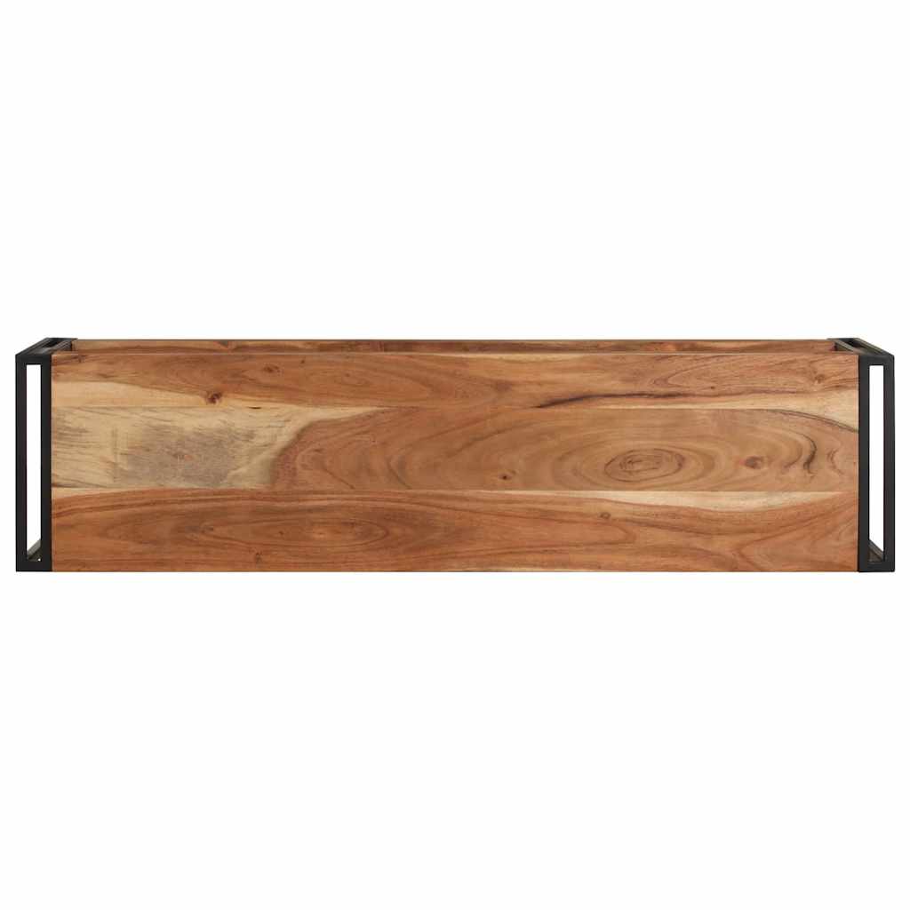 320680 vidaXL TV Cabinet 120x30x40 cm Solid Acacia Wood